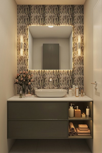 Accessorize Bathroom Interior