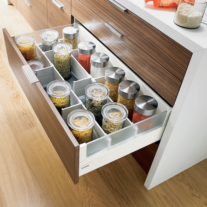 Use drawer dividers