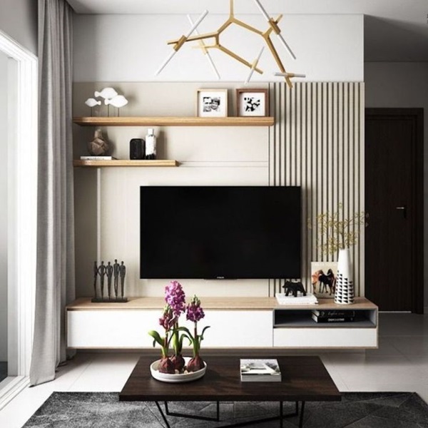 Living Room TV Unit Design 2026 Trenderior Mumbai